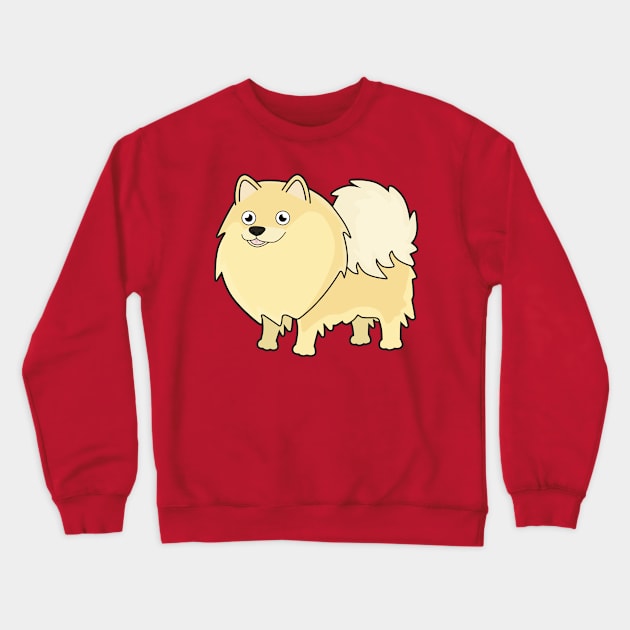 Kawaii Pomeranian Crewneck Sweatshirt by KawaiiNir